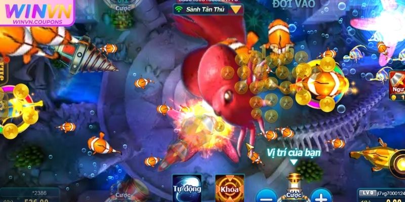 Đánh Cá Vui Vẻ WINVN - Chinh Phục Đại Dương Đầy Phần Thưởng 3 Tính năng hỗ trợ độc đáo