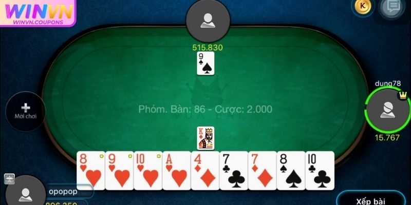 Chiến thuật chơi phỏm hiệu quả nhất cho bet thủ