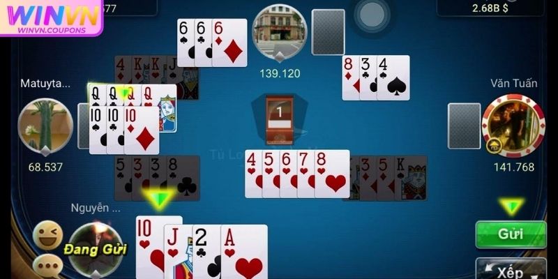 Điều khiển ván bài đánh rác