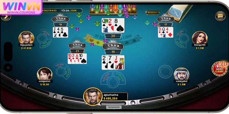 Xì Dách WINVN – Nắm Trọn Luật Chơi Và Chiến Thuật Thắng Lớn 2 Những thuật ngữ xì dách cơ bản