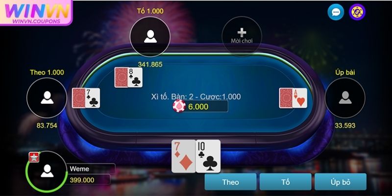 Số lượng người tham gia và bộ bài